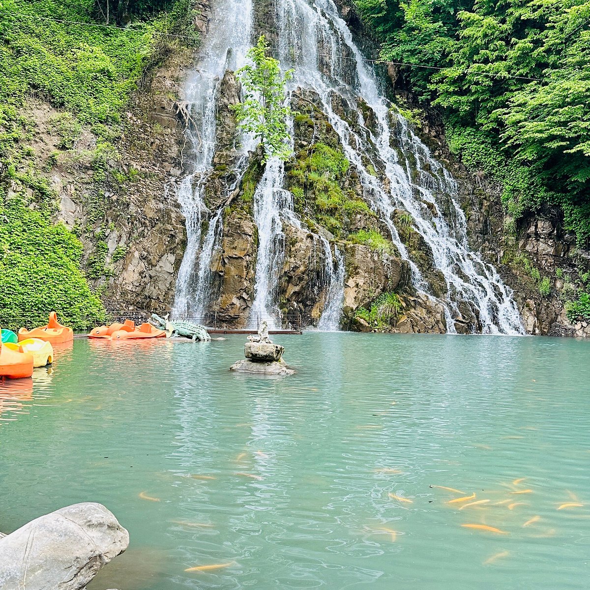 Seven Beauties Waterfall, Ismayilli region, Azerbaijan