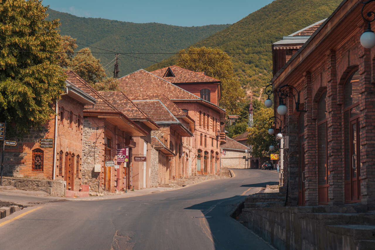 Sheki Khans Palace Historical Silk Road City